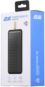 Батарея універсальна 2E Geometry 30000mAh Black (2E-PB3010-BLACK)