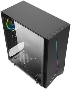 Корпус XIGMATEK Eros Black with window (EN43378)