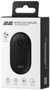 Миша 2E MF300 Silent Wireless Graphite Black (2E-MF300WBK)