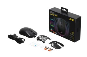  Миша 2E HyperDrive Lite RGB Wireless Black (2E-MGHDL-WL-BK)