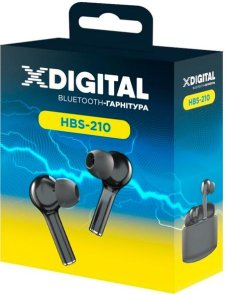 Навушники X-Digital HBS-210 Black (HBS-210K)