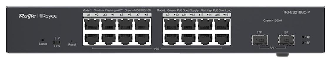 Комутатор Ruijie RG-ES218GC-P