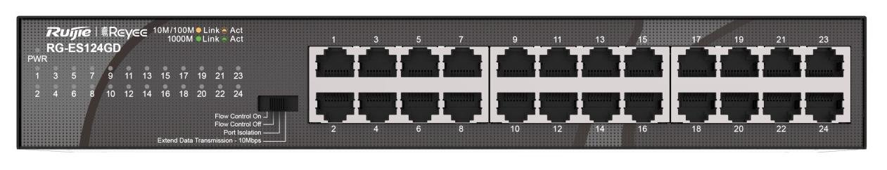  Комутатор Ruijie RG-ES124GD