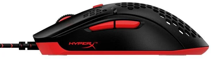 Фото: Миша HyperX Pulsefire Haste Black/Red (4P5E3AA) № 4 | KTC