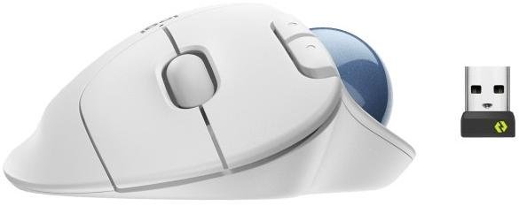 Миша Logitech Ergo M575 Trackball for Business Wireless Off-white (910-006438)