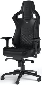  Крісло Noblechairs Epic Series Black (REAL LEATHER BLACK)