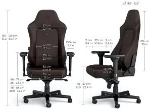 Фото: Крісло Noblechairs Hero Java Edition (NBL-HRO-PU-JED) № 11 | KTC