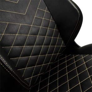 Крісло Noblechairs Hero PU AL Black/Gold (GAGC-116)