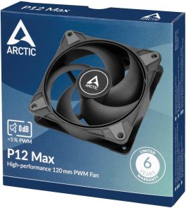 Кулер Arctic P12 Max Black (ACFAN00280A)