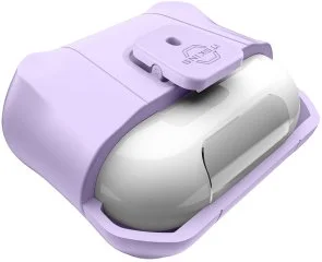 Фото: Чохол iTSkins for AirPods Pro 2 - Spectrum R Solid Light Purple № 3 | KTC