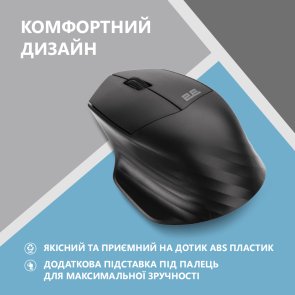 Миша 2E MF280 Silent Wireless Black (2E-MF280WBK)