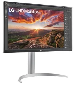 Фото: Монітор LG 27UP850N-W Black / White - 27" IPS / 3840×2160 / 60 Гц / AMD FreeSync / Pivot / HAS № 3 | KTC