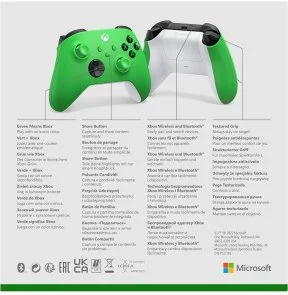 Фото: Геймпад Microsoft Xbox Wireless Controller Green (889842896480) № 9 | KTC