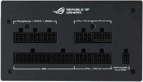 Фото: Блок живлення ASUS ROG Strix PCIE5 750W Gold Aura Edition (90YE00P3-B0NA00) № 4 | KTC