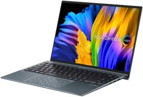 Фото: Ноутбук ASUS Zenbook 14X OLED UX5401ZA-L7065X Pine Grey - 14" OLED 90 Гц / Intel Core i9 / i9-12900H / DDR5 32 ГБ / PCI-E SSD 1 ТБ / Intel Iris Xe Graphics № 2 | KTC