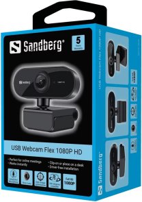 Web-камера Sandberg Webcam Flex 1080P HD (133-97)