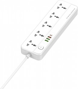 Мережевий фільтр ProLogix Premium 5/2m USB White (PR-SC5415W)