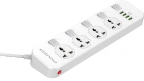 Мережевий фільтр ProLogix Premium 4/2m USB White (PR-SC4408W)