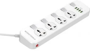 Фото: Мережевий фільтр ProLogix Premium 4/2m USB White (PR-SC4408W) № 2 | KTC