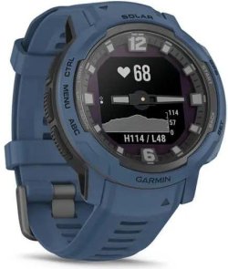 Смарт годинник Garmin Instinct Crossover Solar Tidal Blue (010-02730-02)