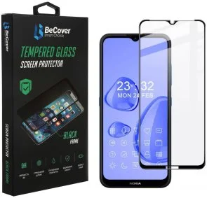 Фото: Захисне скло BeCover for Nokia 1.4 - Black (706902) № 2 | KTC