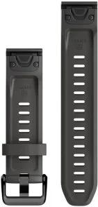 Фото: Ремінець Garmin for Fenix 7S - 20mm QuickFit Silicone Graphite (010-13102-01) № 2 | KTC
