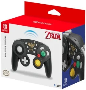 Фото: Геймпад Hori Battle Pad for Nintendo Switch Wireless - Zelda Black (NSW-274U) № 5 | KTC