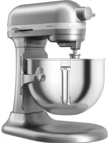 Фото: Планетарний міксер KitchenAid Mixer Bowl-Lift 5.6L - Artisan 5KSM60SPX Silver (5KSM60SPXECU) № 2 | KTC