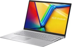 Фото: Ноутбук ASUS Vivobook 17 X1704VA-AU890 Cool Silver - 17.3" IPS 60 Гц / Intel Core 5 / 120U / DDR4 16 ГБ / PCI-E SSD 512 ГБ / Intel Graphics № 2 | KTC