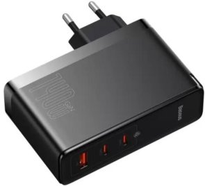 Зарядний пристрій Baseus GaN5 Pro Fast Charger 140W Black (CCGP100201)