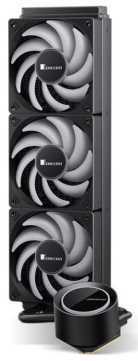 Фото: Система рідинного охолодження Jonsbo TG-360 Black № 8 | KTC