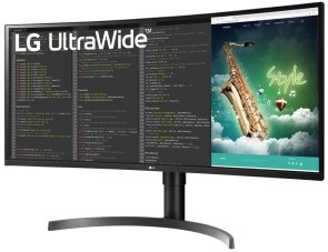 Монітор LG UltraWide 35WN75C-B Curved