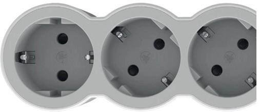 Подовжувач Legrand 3/5m White/Grey (694567)