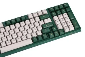 Фото: Клавіатура Akko 3098S London 98Key CS Silver Hot-Swap RGB ENG/UKR White/Green (6925758616836) № 5 | KTC