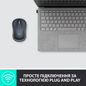 Фото: Миша Logitech M185 Gray (910-002238) № 10 | KTC