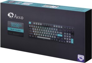 Клавіатура Akko 3098N 98Key TTC Flame Hot-Swap RGB ENG/UKR Black/Cyan (6925758618311)