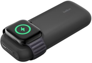 Belkin BoostCharge Pro 10000mAh 20W with Fast Wireless Charger for Apple Watch Black
