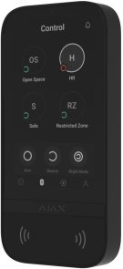 Бездротова сенсорна клавіатура Ajax KeyPad TouchScreen (8EU) Black