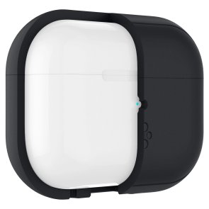 Чохол Spigen for Apple Airpods Pro 2 - Silicone Fit Black/Black Strap (ACS05479)