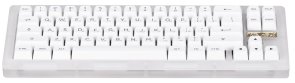 Клавіатура Akko ACR Pro 68 68Key CS Crystal RGB ENG/UKR White (6925758618564)