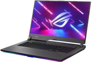 Фото: Ноутбук ASUS ROG Strix G17 2022 G713RC-HX011 Eclipse Gray - 17.3" IPS 144 Гц / AMD Ryzen 7 / 6800H / DDR5 8 ГБ / PCI-E SSD 512 ГБ / GeForce RTX 3050 № 3 | KTC