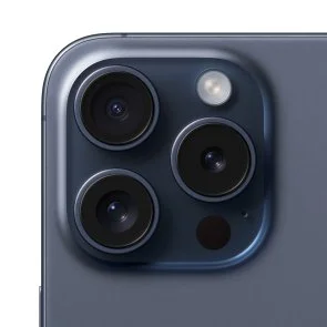 Фото: Вживаний Смартфон Apple iPhone 15 Pro 256GB Blue Titanium (15P256BTREFA) хороший стан № 4 | KTC