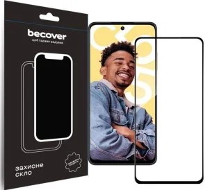 Фото: Захисне скло BeCover for Realme C55 - Black (709765) № 2 | KTC