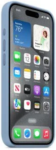 Фото: Чохол Apple for iPhone 15 Pro - Silicone Case with MagSafe Winter Blue (MT1L3) № 6 | KTC