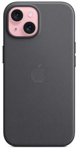 Чохол Apple for iPhone 15 - FineWoven Case with MagSafe Black (MT393)