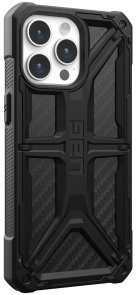  Чохол UAG for Apple iPhone 15 Pro Max - Monarch Carbon Fiber (114298114242)