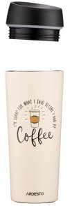 Термочашка Ardesto Coffee Time 450ml Beige (AR2645C)