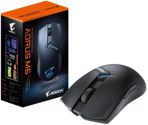 Миша Gigabyte Aorus M6 Black (GM-AORUS M6)