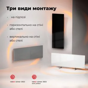 Фото: Конвектор AENO Premium Eco Smart GH4S LED Black (AGH0004S) № 12 | KTC