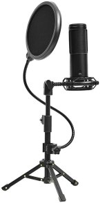 Мікрофон Lorgar Voicer 721 Black (LRG-CMT721)